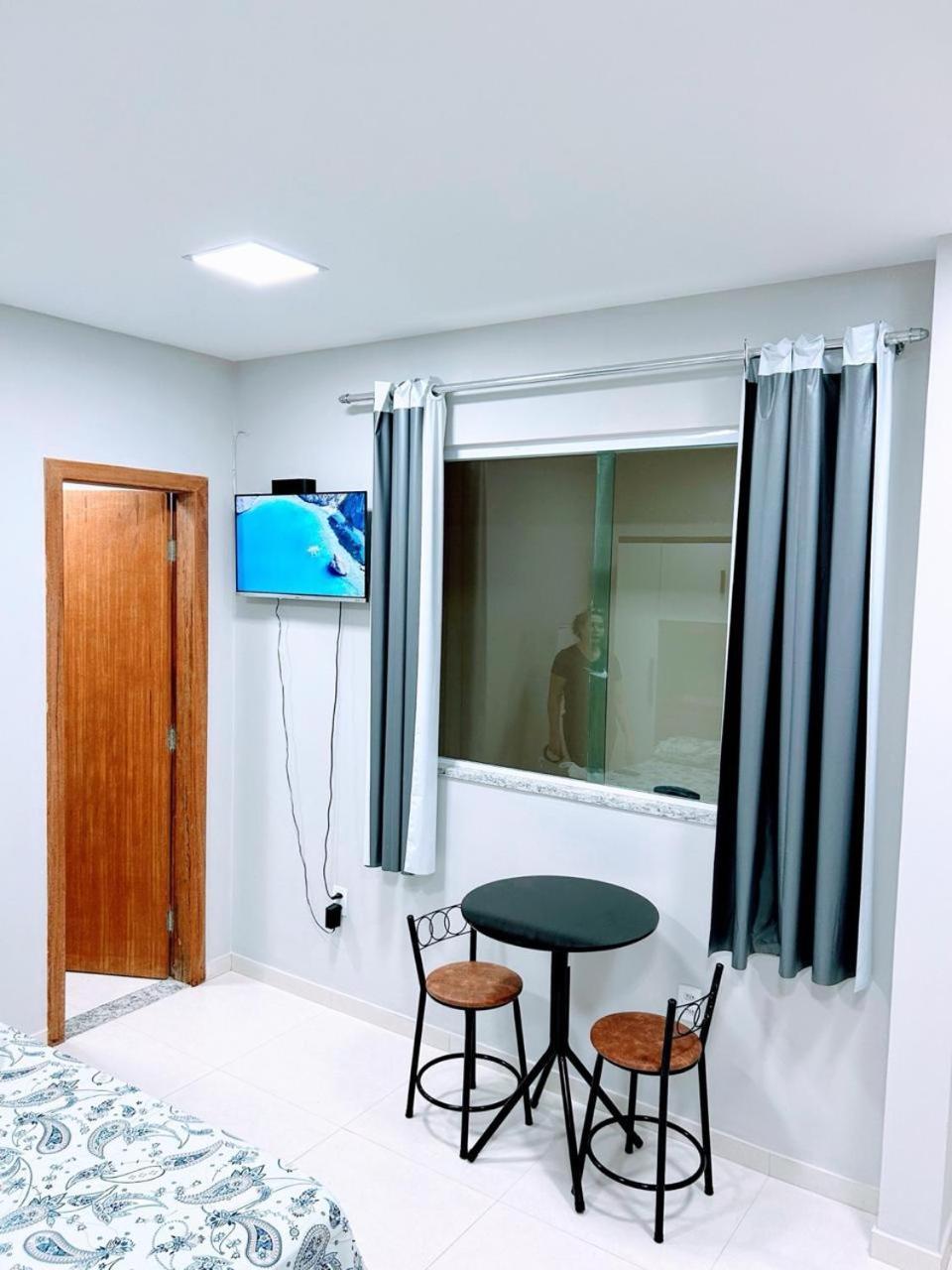 Estudio Novo Bem Equipado Serra  Ngoại thất bức ảnh